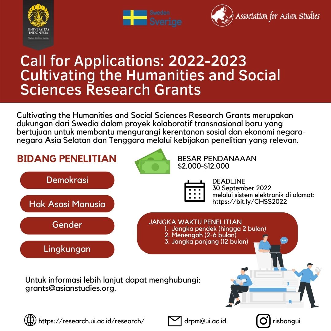 call for research proposal 2023 indonesia