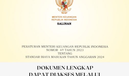 Peraturan Menteri Keuangan Republik Indonesia Nomor 49 Tahun 2023