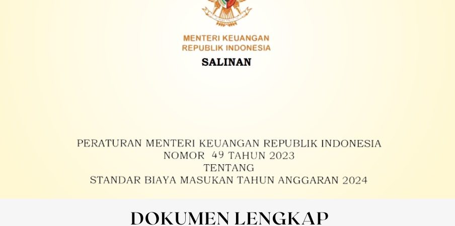 Peraturan Menteri Keuangan Republik Indonesia Nomor 49 Tahun 2023 - UI